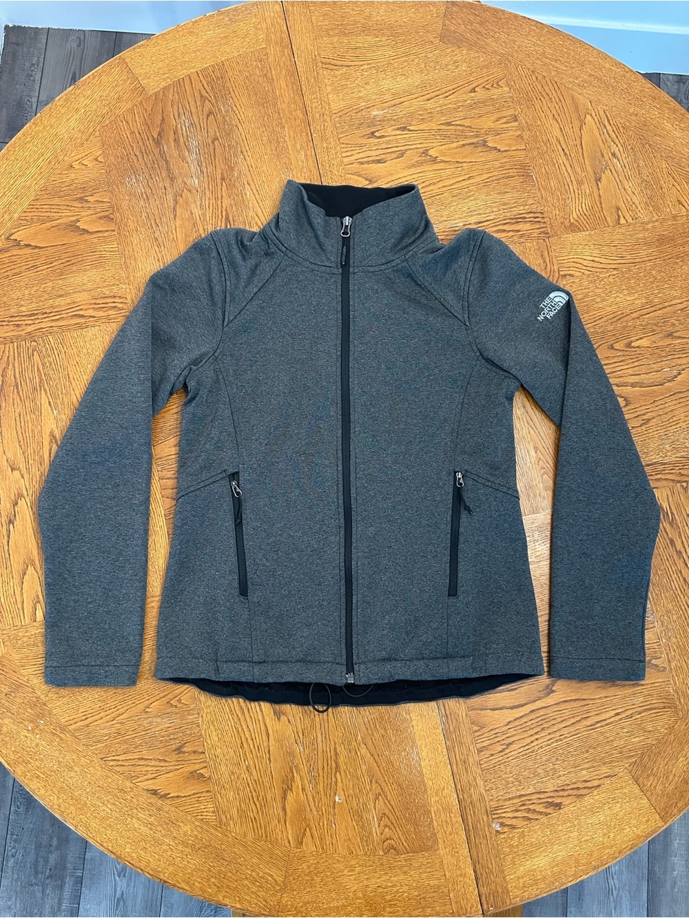 The North Face Women's Charcoal Gray Full-Zip Utility Jacket Size Small